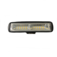 18W LED Boat - DC9-32V - Black casing spreader light - Emmitt Color: Dual color / Red & White - WK-BDU18RW - AZLED